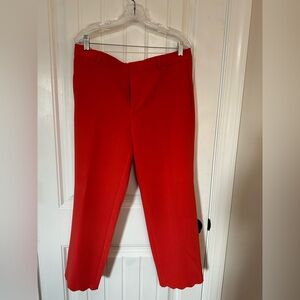 Banana Republic red/orange trousers
